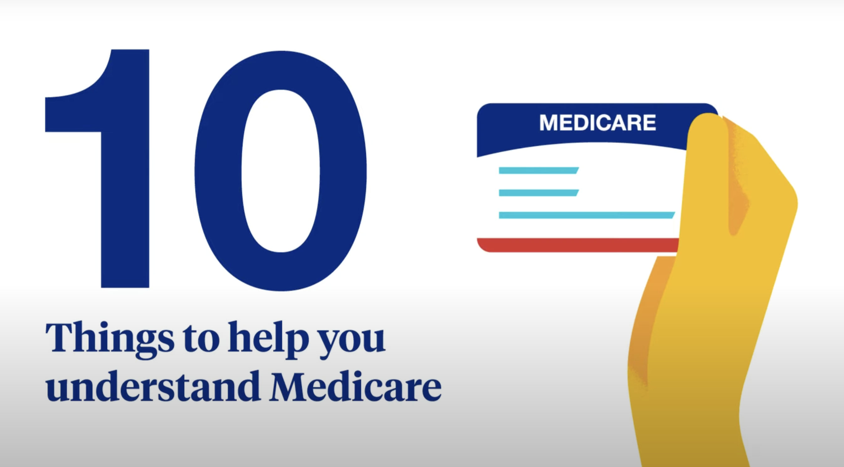 10 things to help you quickly understand Medicare